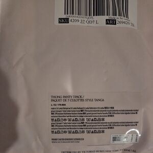 Victoria's Secret Pink Thong Panty